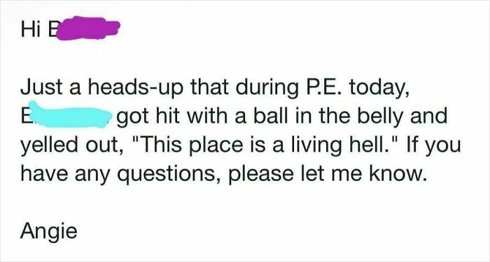 Son’s Teacher Sent the Funniest Email Ever