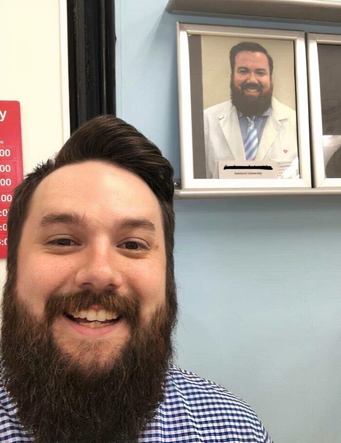 Walked into a Pharmacy and Hey, There's a Doppelganger!