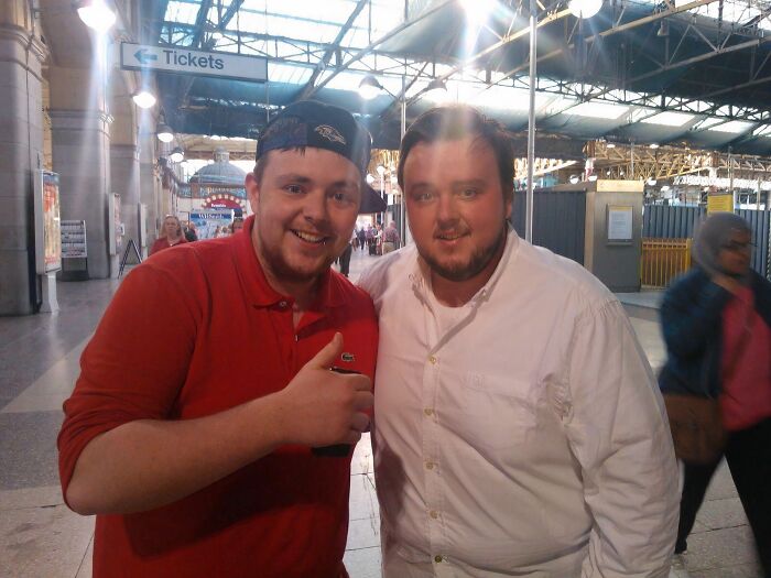 Game of Thrones’ Samwell Tarly Met His Doppelganger—Get Ready