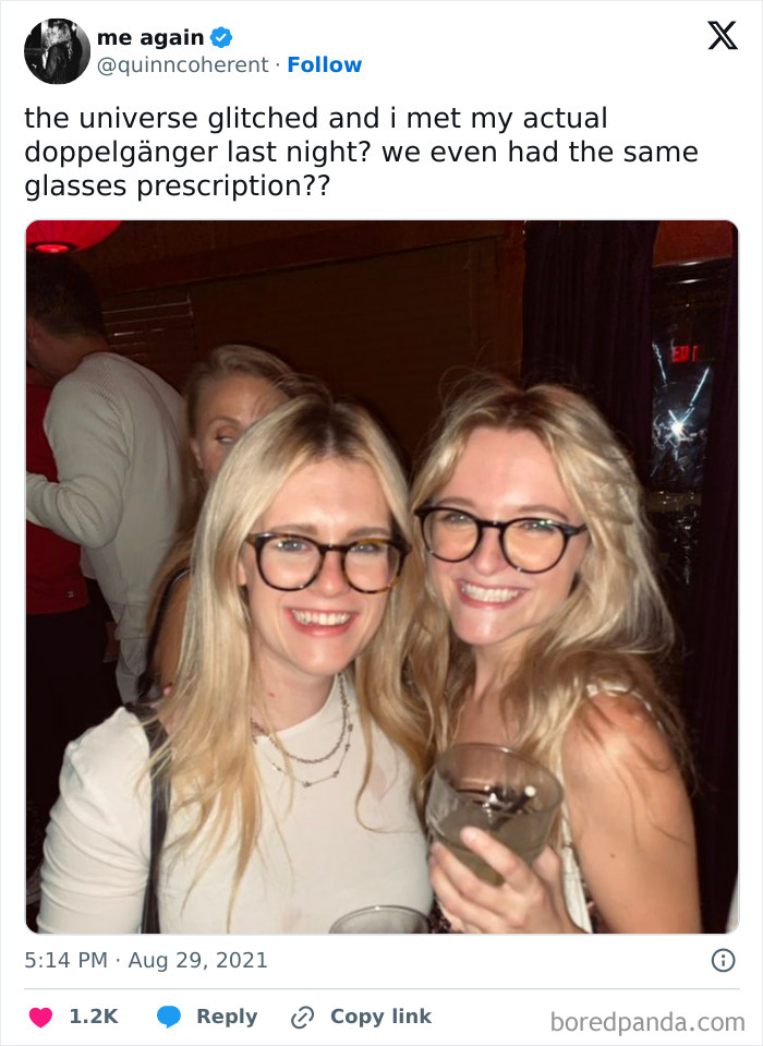 I See the Resemblance and It’s Totally Freaky!