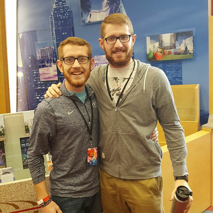 What Are the Odds? Spotted a Ginger Doppelganger!