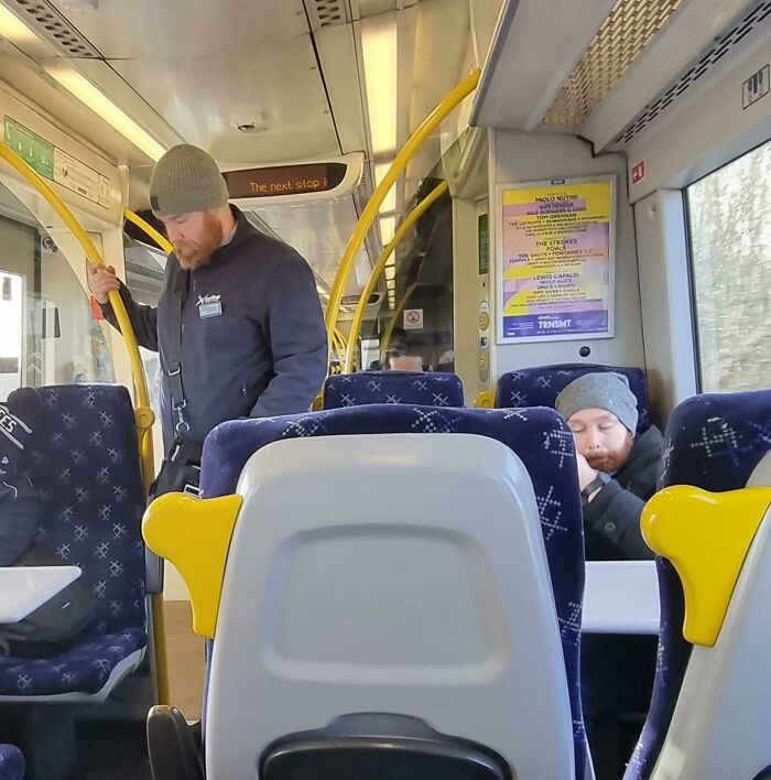 The Ticket Examiner Met His Doppelganger on the Same Train—What Are the Odds?