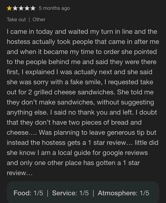 The Wildest Entitled Reviews That Will Make You Go "Wait, What?!"