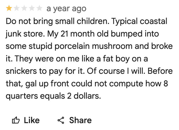 The Wildest Entitled Reviews That Will Make You Go "Wait, What?!"