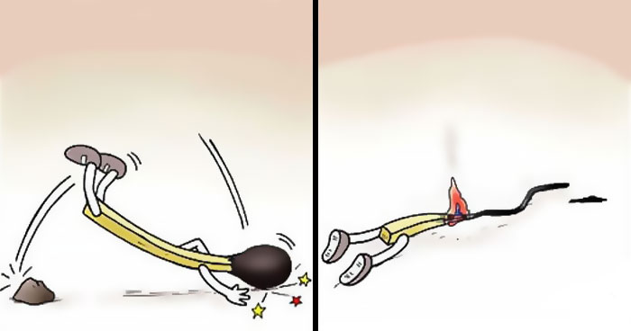 These Wordless Comics By Karlo Ferdon Will Totally Make You Laugh Without Saying a Word