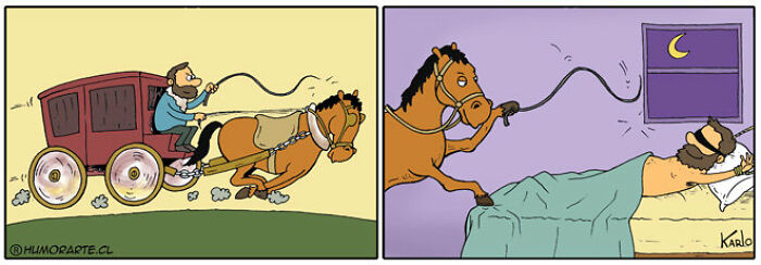 These Wordless Comics By Karlo Ferdon Will Totally Make You Laugh Without Saying a Word