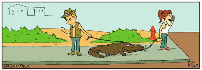 These Wordless Comics By Karlo Ferdon Will Totally Make You Laugh Without Saying a Word