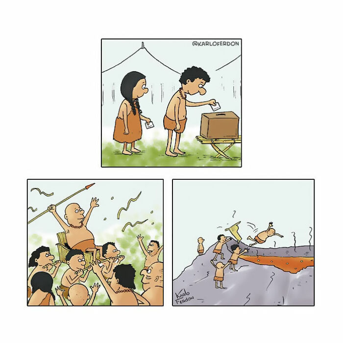 These Wordless Comics By Karlo Ferdon Will Totally Make You Laugh Without Saying a Word