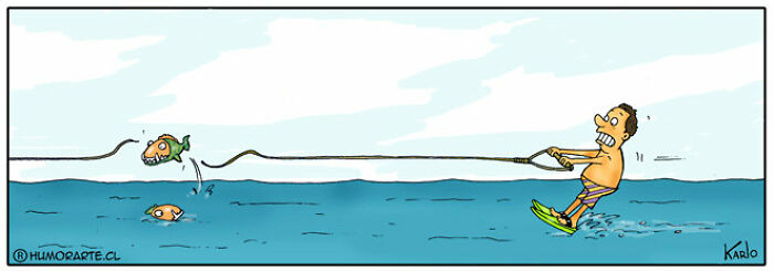 These Wordless Comics By Karlo Ferdon Will Totally Make You Laugh Without Saying a Word