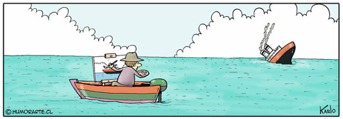 These Wordless Comics By Karlo Ferdon Will Totally Make You Laugh Without Saying a Word
