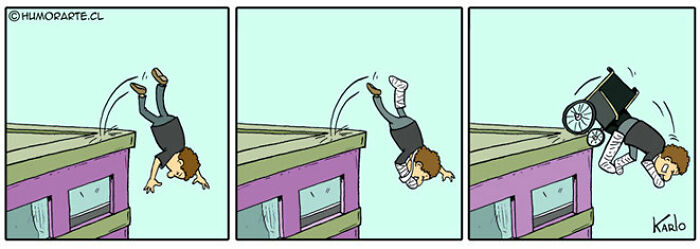 These Wordless Comics By Karlo Ferdon Will Totally Make You Laugh Without Saying a Word