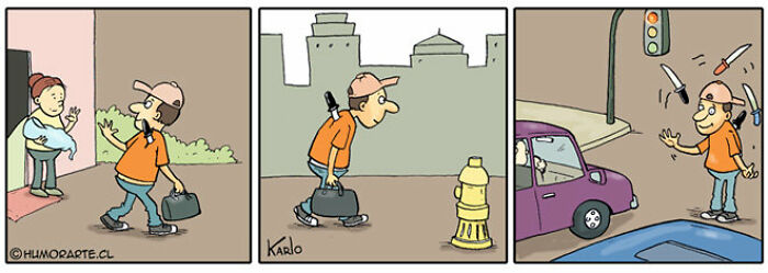 These Wordless Comics By Karlo Ferdon Will Totally Make You Laugh Without Saying a Word