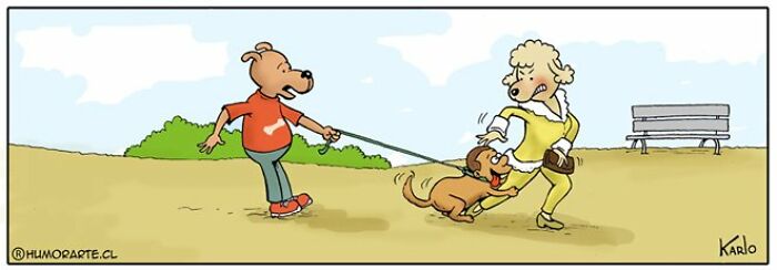 These Wordless Comics By Karlo Ferdon Will Totally Make You Laugh Without Saying a Word