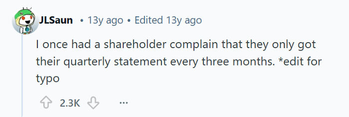 Wait, People Really Complained Like This?!