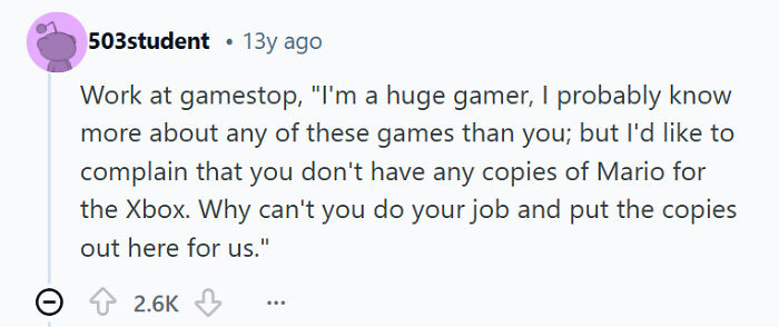 Wait, People Really Complained Like This?!