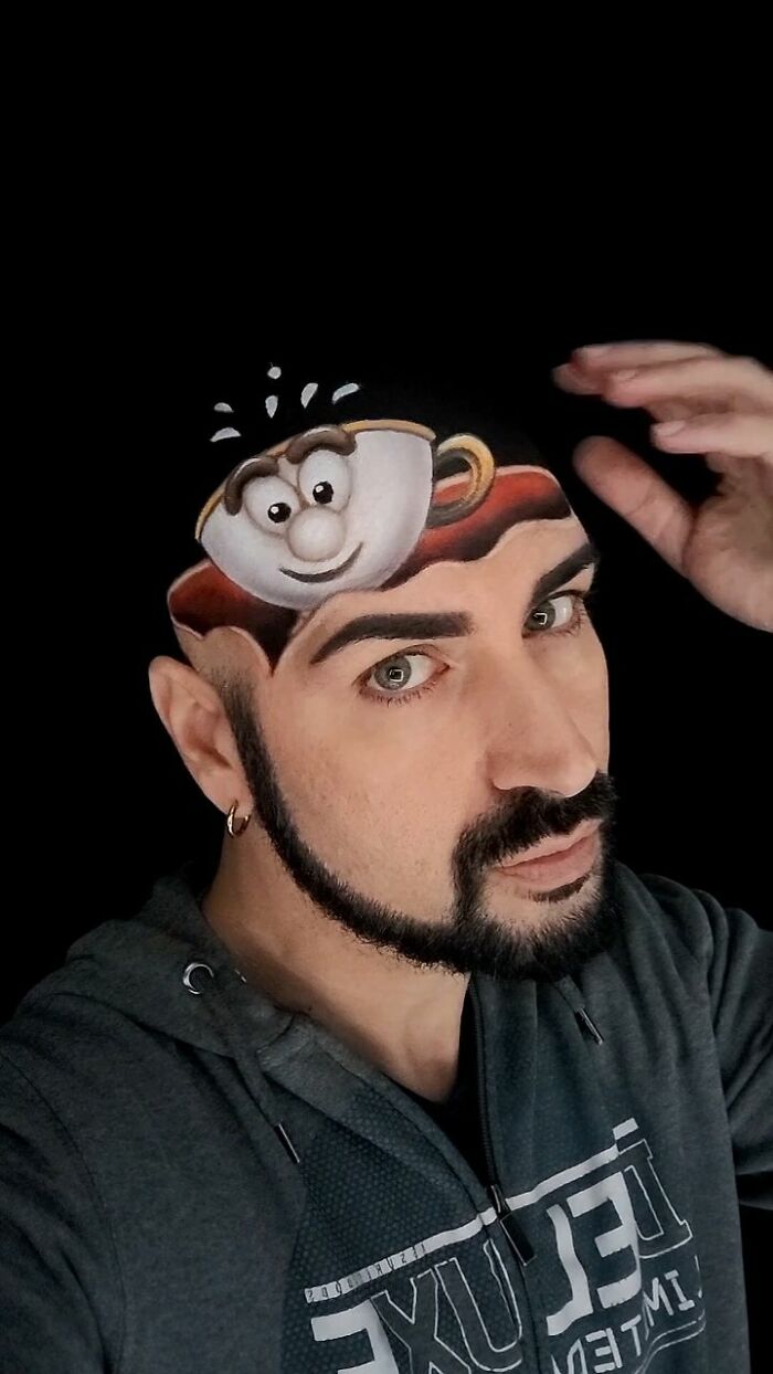 Wait, This Artist Painted 3D Illusions on Himself And It’s Mind-Blowing!