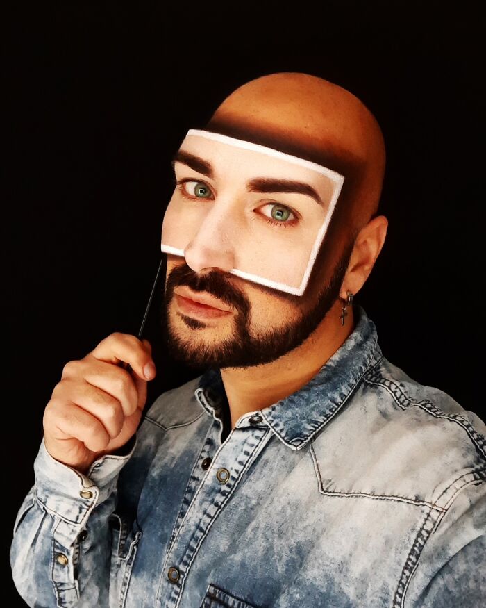 Wait, This Artist Painted 3D Illusions on Himself And It’s Mind-Blowing!