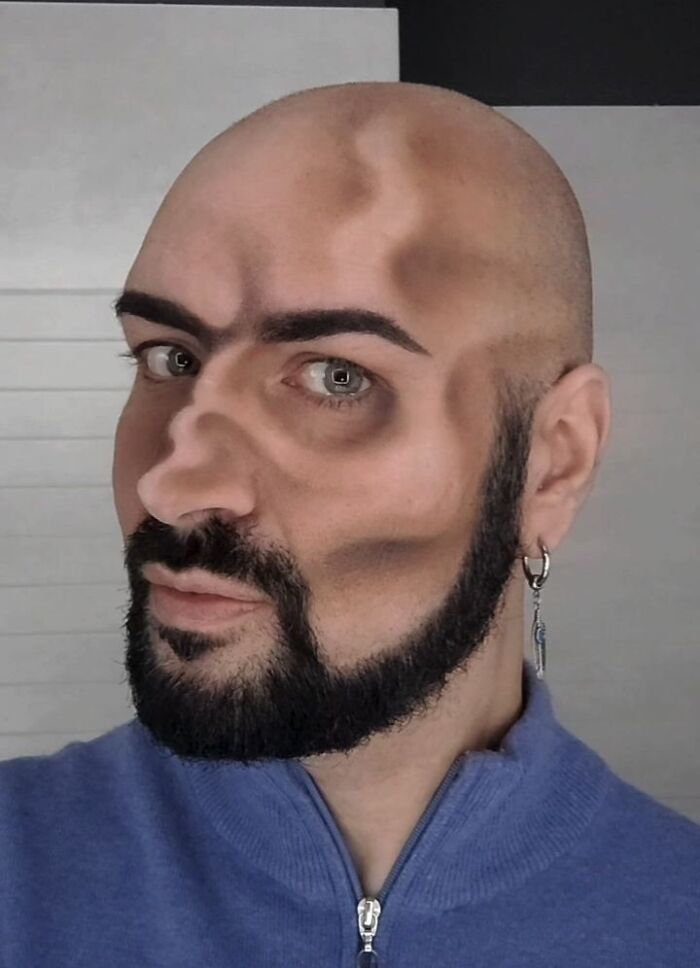 Wait, This Artist Painted 3D Illusions on Himself And It’s Mind-Blowing!