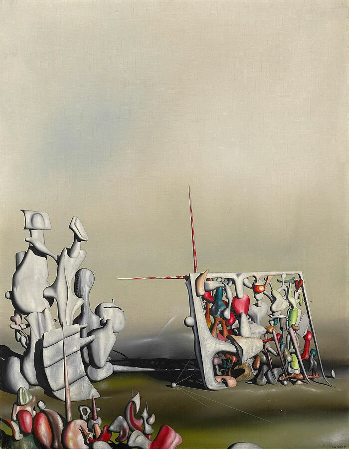 “There, Motion Has Not Yet Ceased” By Yves Tanguy, 1945