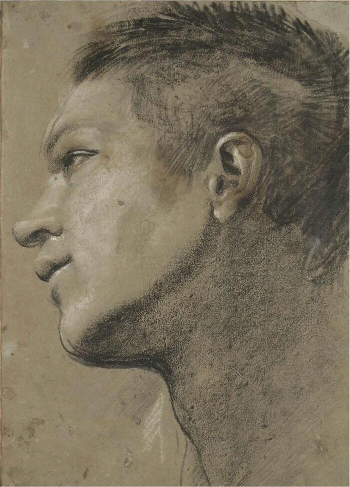 “The Head Of A Youth,” Attributed To Pietro Faccini, 1590
