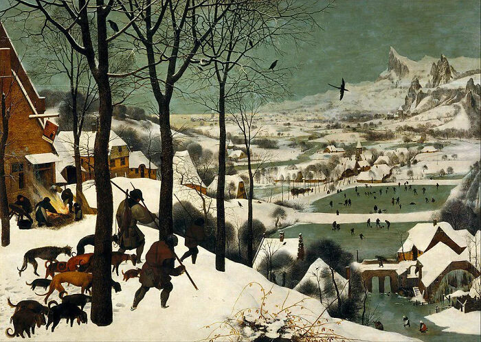 "Hunters In The Snow" By Peter Bruegel The Elder, 1565
