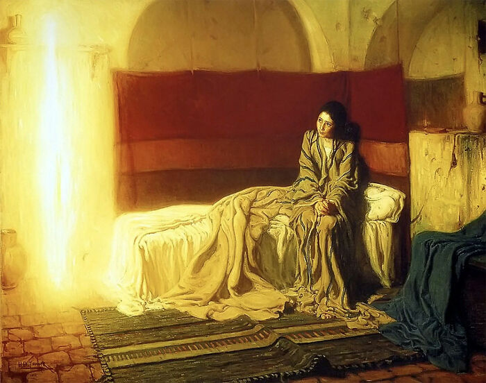 "The Annunciation" By Henry Ossawa Tanner, 1898