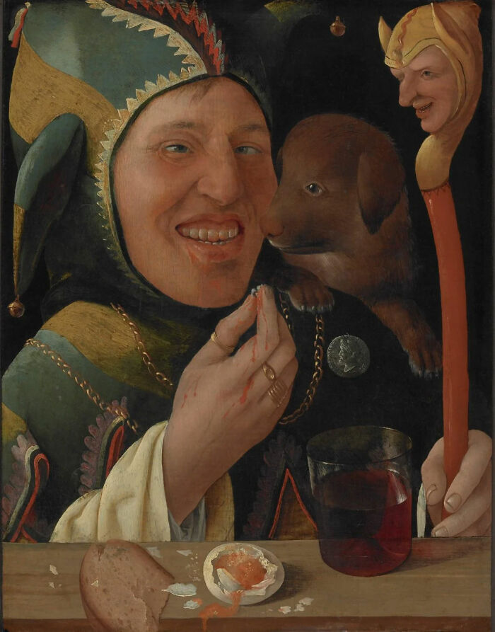 "The Jester" By Marx Reichlich, 1519-1520
