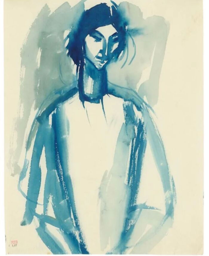 "Adrienne" By Amedeo Modigliani, 1909