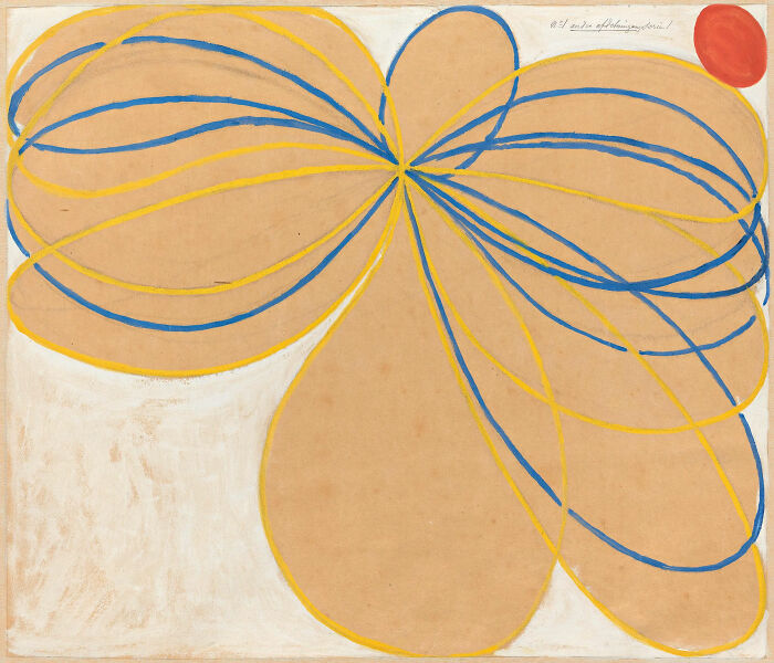 "The Seven-Pointed Star, No. 1" By Hilma Af Klint, 1908