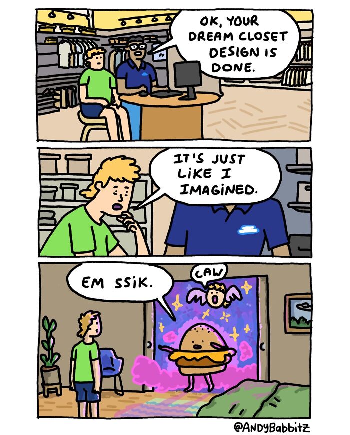 58 Hilarious Comics By Andy Babbitz That Totally Nail Everyday Weirdness
