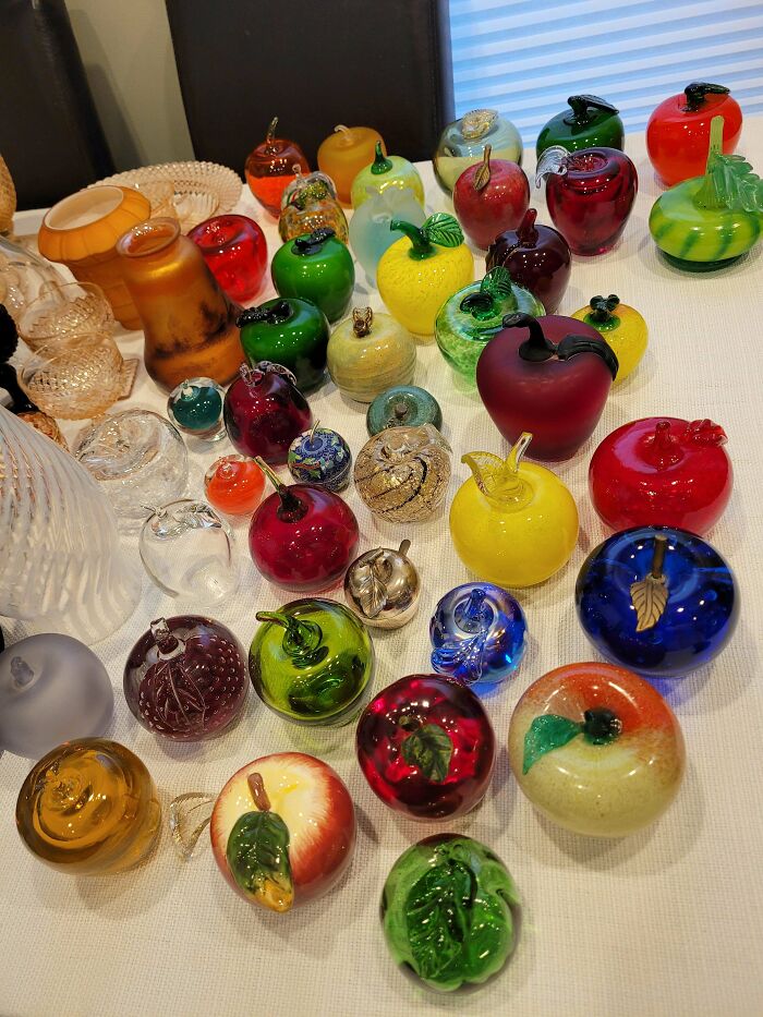 How You Like Dem Apples? Fabulous Glass Fruit Style!