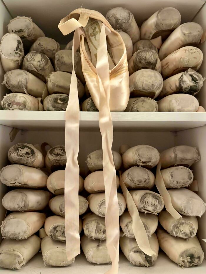 Ballet Dreams: All The Pointe Shoes From My Dancing Days