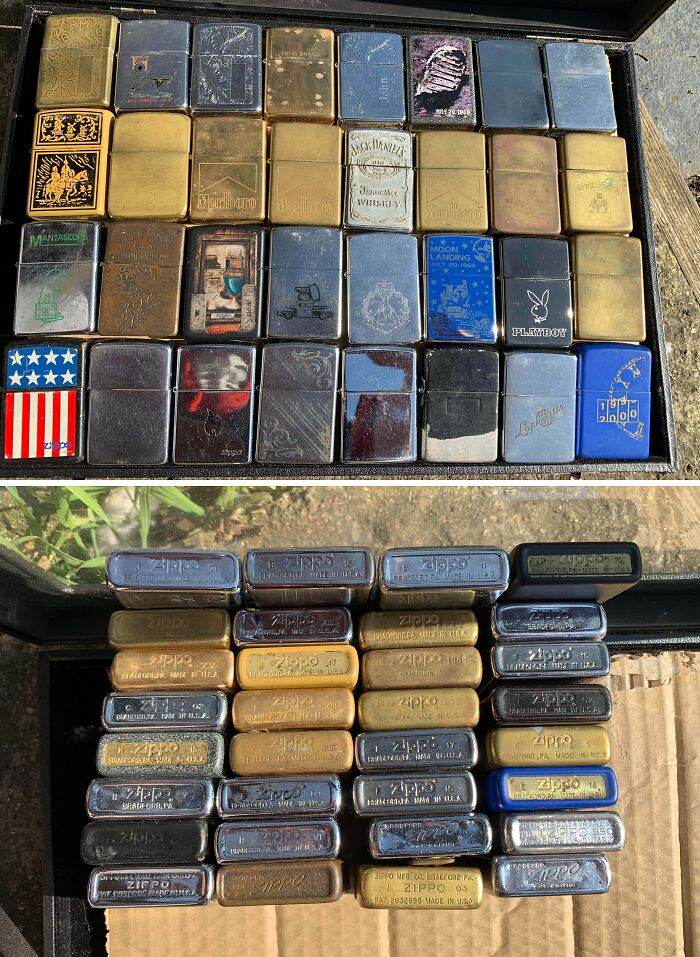 Junkyard Finds: Zippos From Working At The UK Rubbish Dump