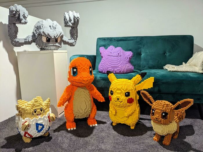 Life-Sized Pokémon Made Out Of LEGOs? Absolutely Genius