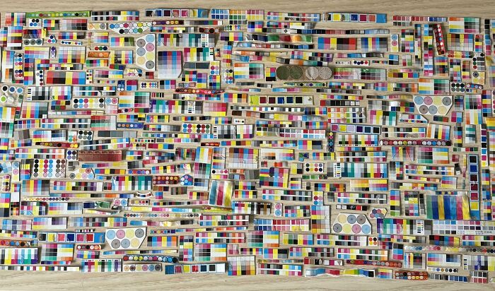 Color Test Strip Collection: Packaging’s Misshapen Artifacts