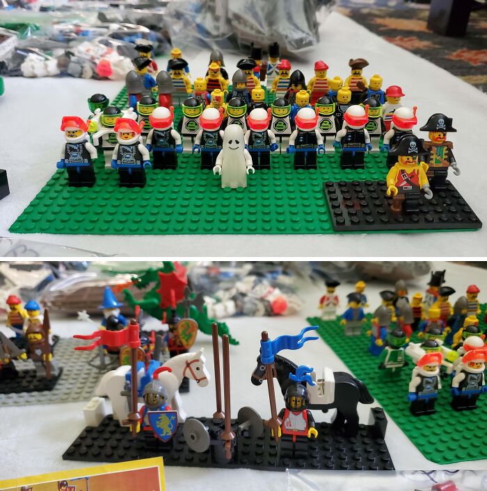 Vintage LEGO Collector From Childhood: Bricks Of Nostalgia