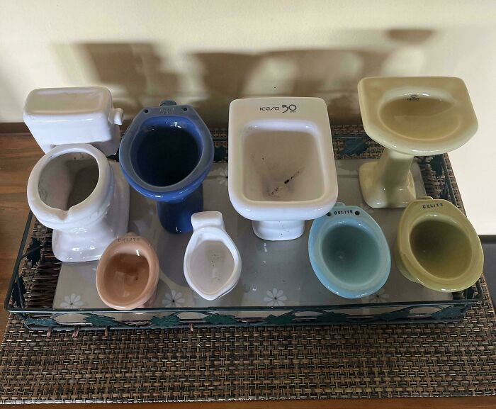 Miniature Bathroom Fixtures? Yep, Someone’s Got A Tiny Collection