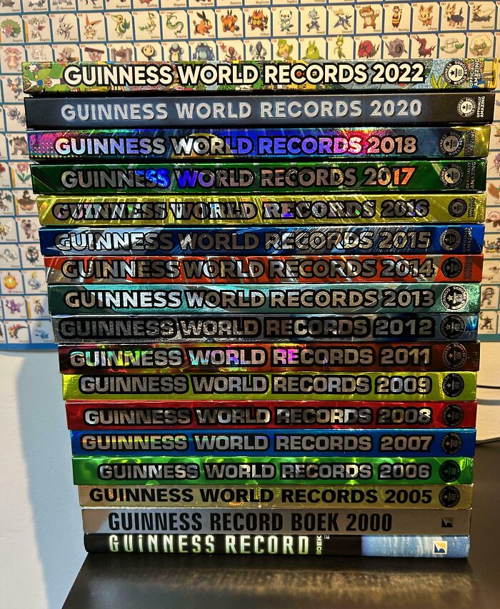 Guinness World Record Books Collection – Extreme Fact Fan Here
