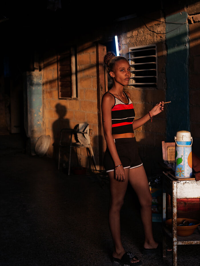 At Dusk, Centro Habana from 'Walking Through Havana' by Oscar González – Golden Hour Magic