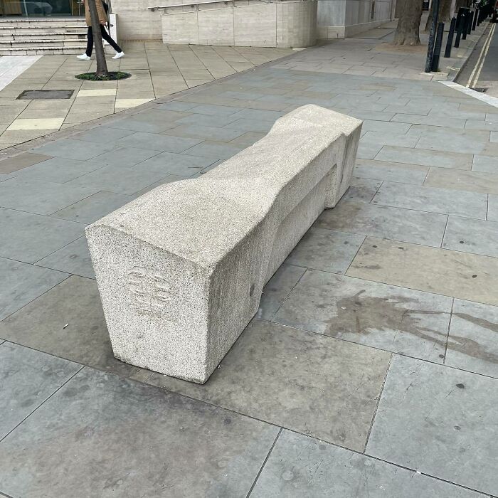 The Bench That’s Not a Chill Spot (Seriously, Don’t Sit)
