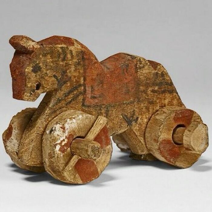 This Wooden Toy Horse Has Wheels and a 2,000-Year-Old Story