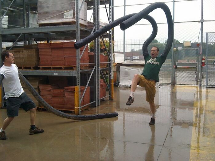 Wait Till You See These Grown Men Being Absolute Big Kids!