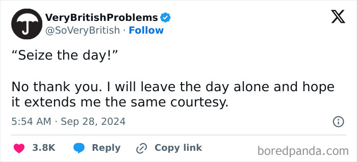 Wait, British Tweets About Rain And Tea Are This Hilarious?!
