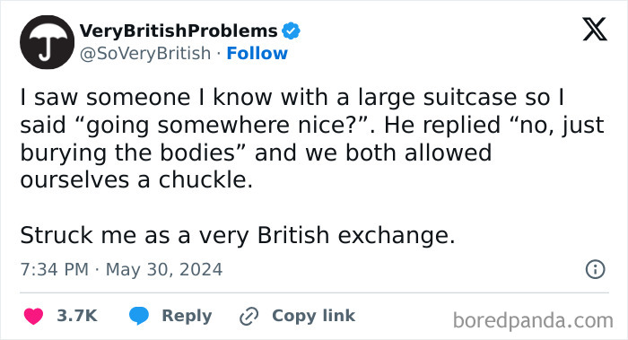 Wait, British Tweets About Rain And Tea Are This Hilarious?!