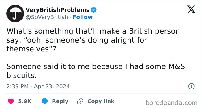 Wait, British Tweets About Rain And Tea Are This Hilarious?!