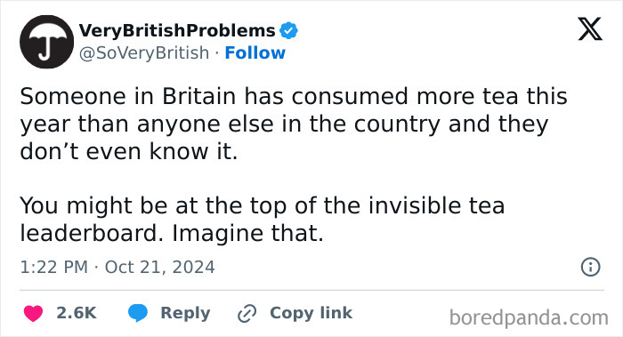 Wait, British Tweets About Rain And Tea Are This Hilarious?!