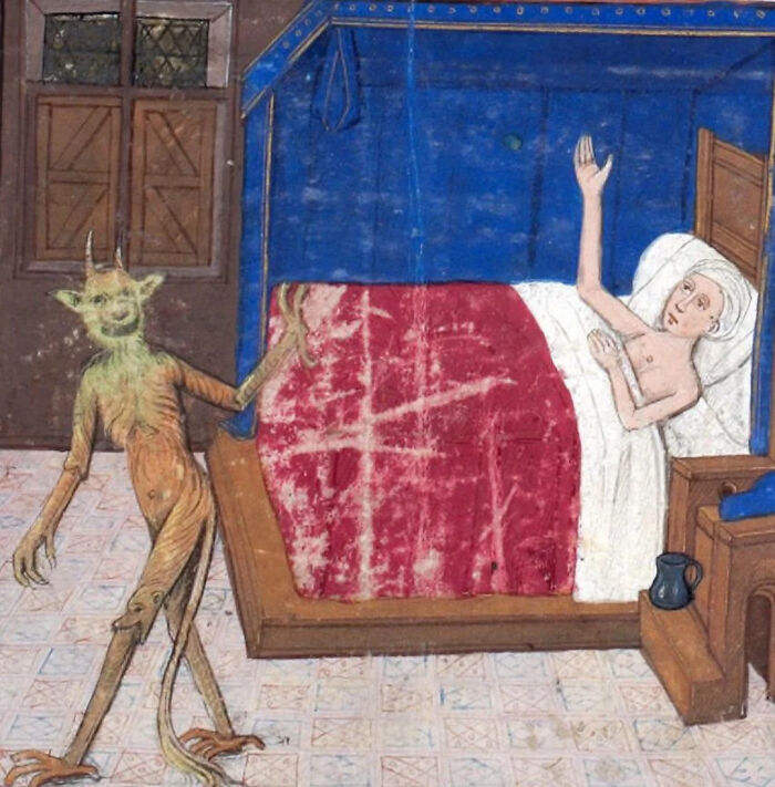 When Even Your Sleep Paralysis Demon Is Sick Of You