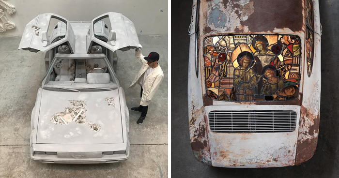 Wait, They Actually Turned Cars Into This? 50 Wild Car Art Transformations