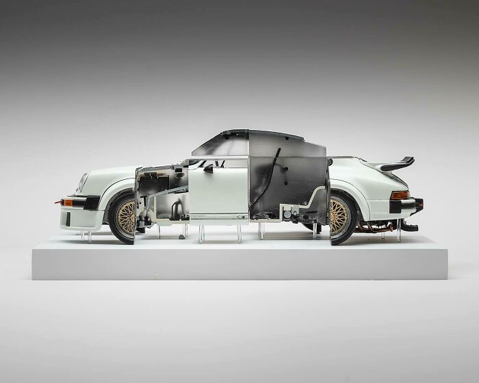 Porsche 934 RSR Sculpture by Fabian Oefner