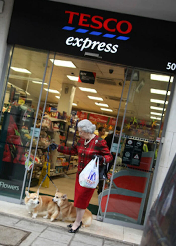 Queen’s Casual Trip to Tesco